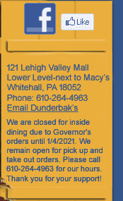 121 Lehigh Valley Mall, Whitehall, PA 18052